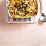 Kartoffelgratin mit grünem Pfeffer