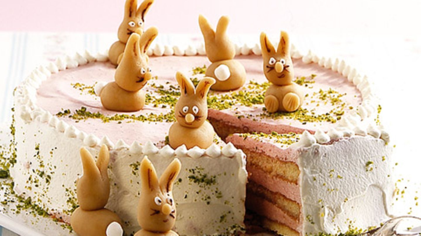 Himbeer-Ostertorte Rezept