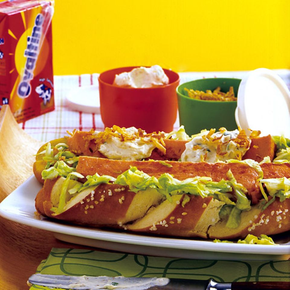 Leberkäse-Hotdog