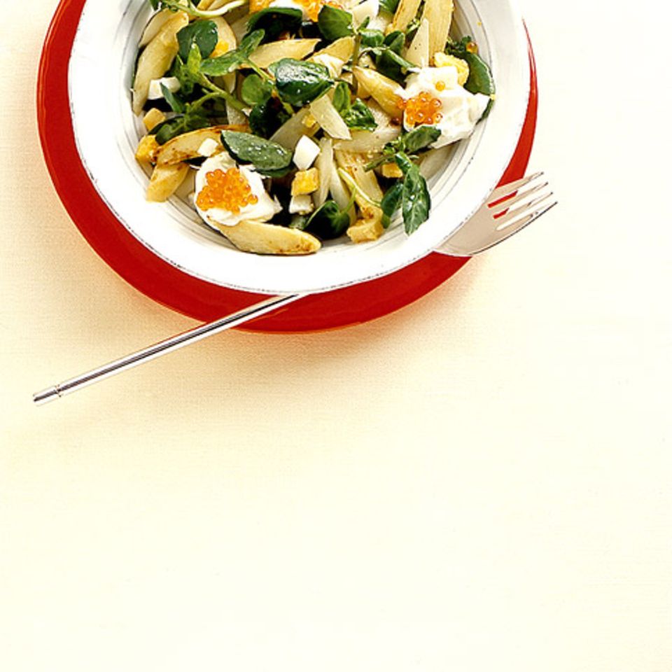 Spargel-Kresse-Salat