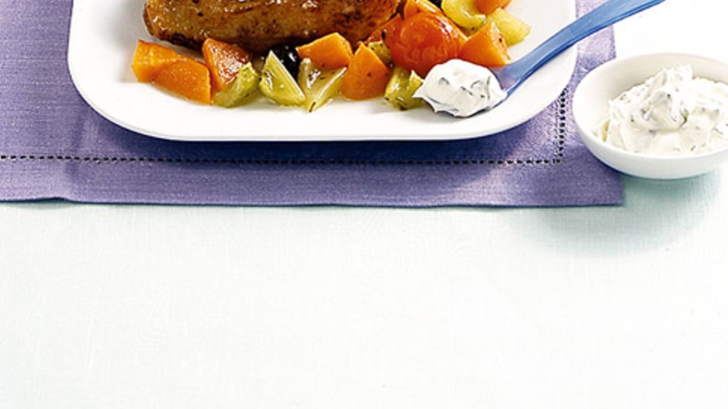 Hähnchenkeulen vom Blech Rezept