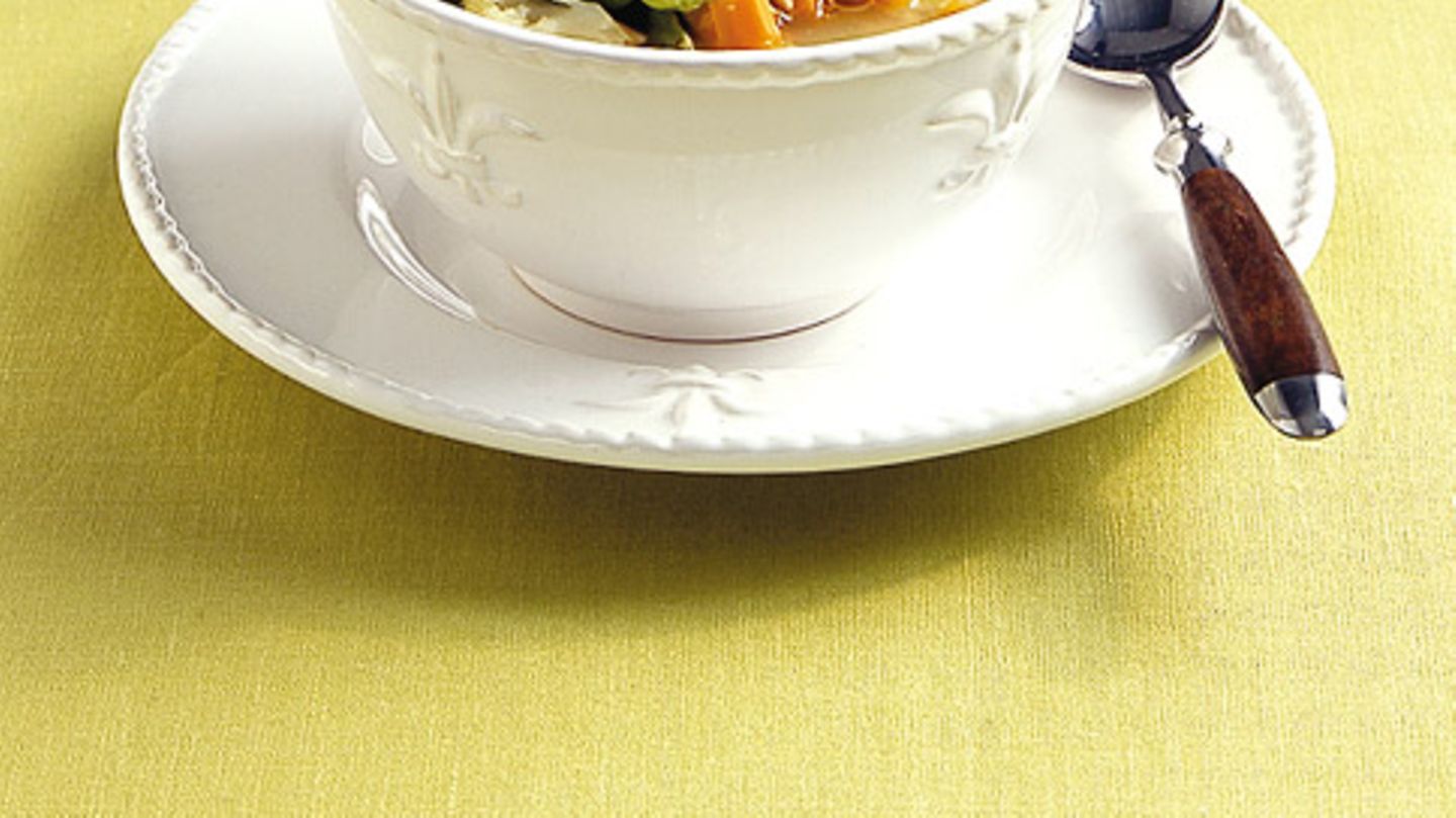 Mai-Minestrone Rezept