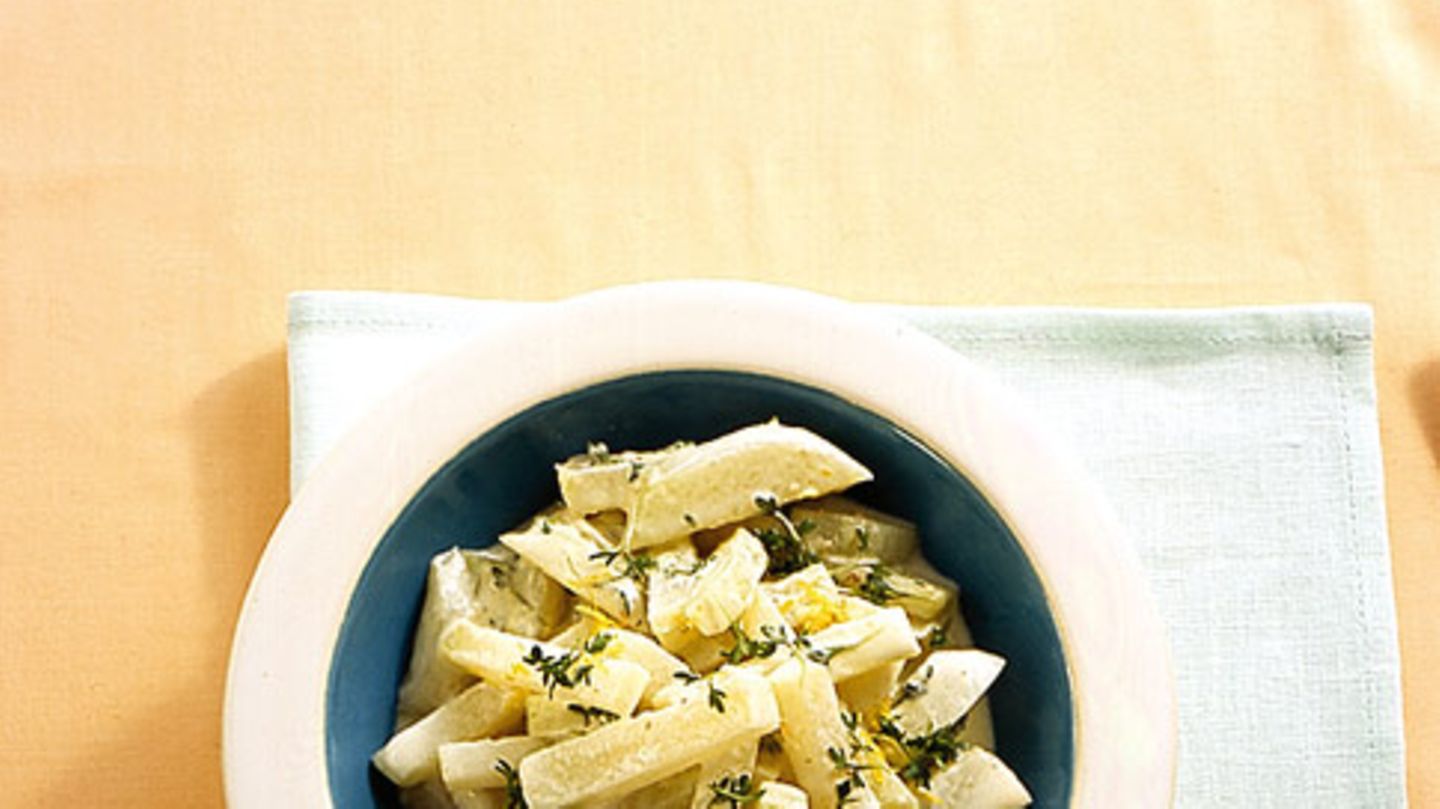 Zitronen-Kohlrabigemüse Rezept