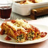 Cannelloni mit Ricotta und Mangold