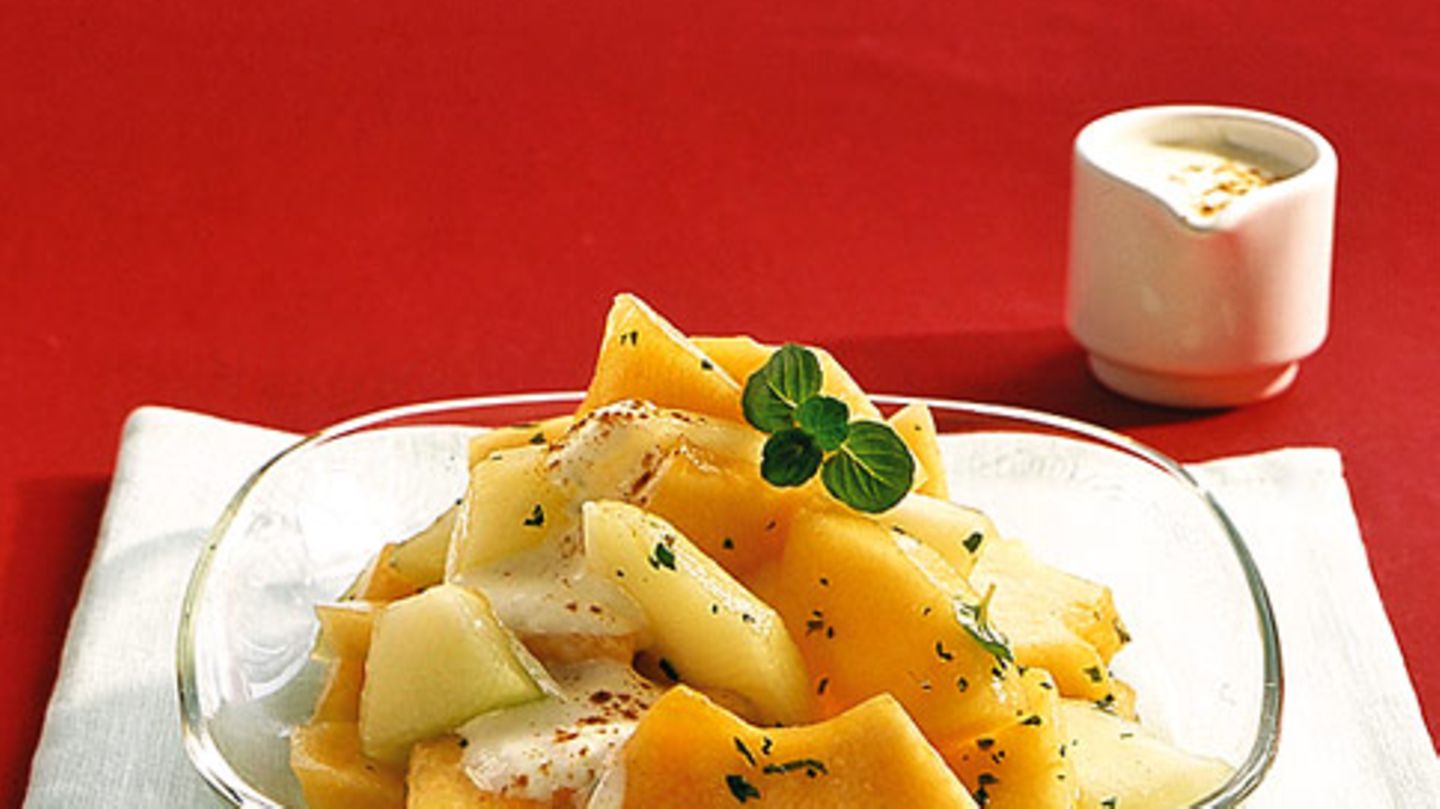 Melonensalat Rezept