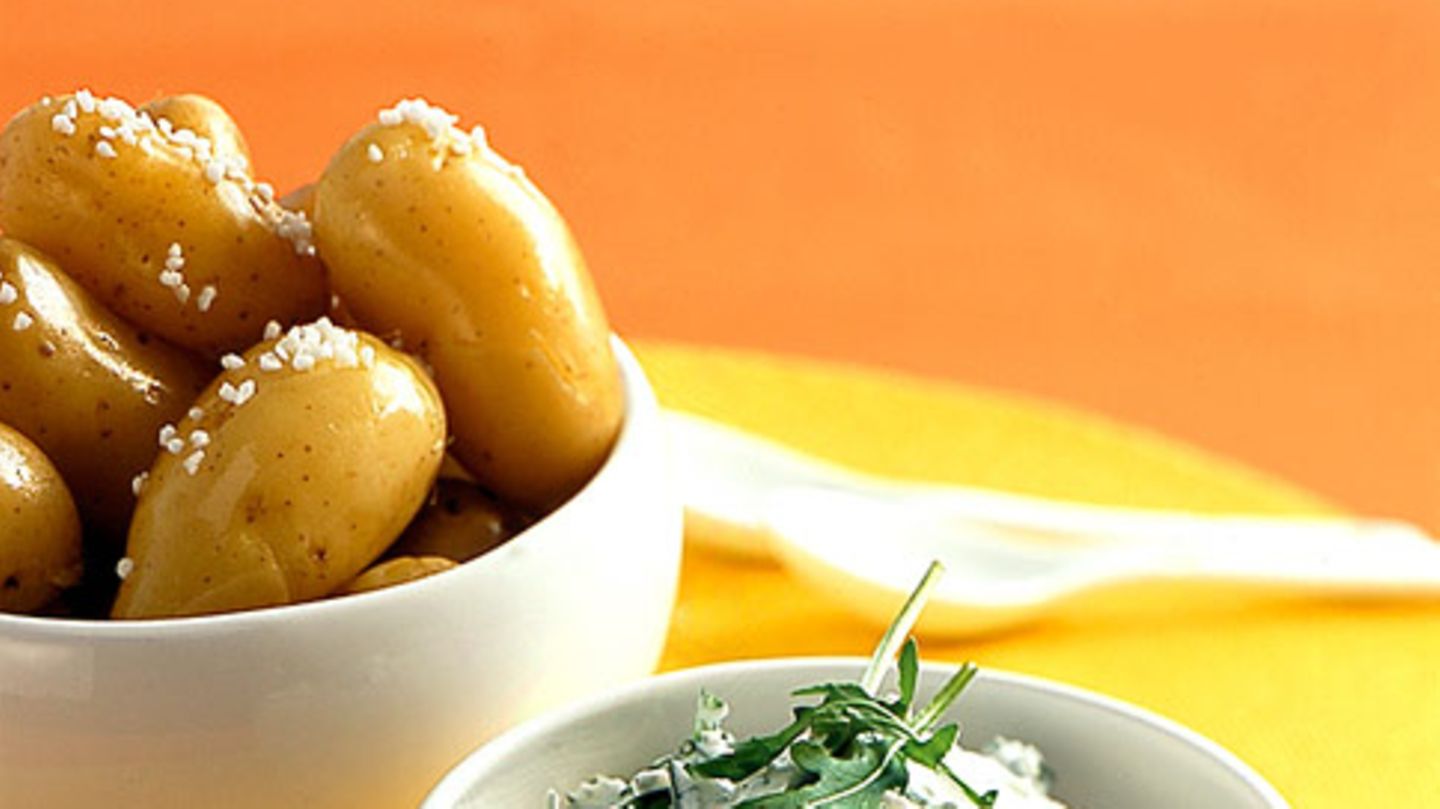 Kräuterquark mit Pellkartoffeln Rezept