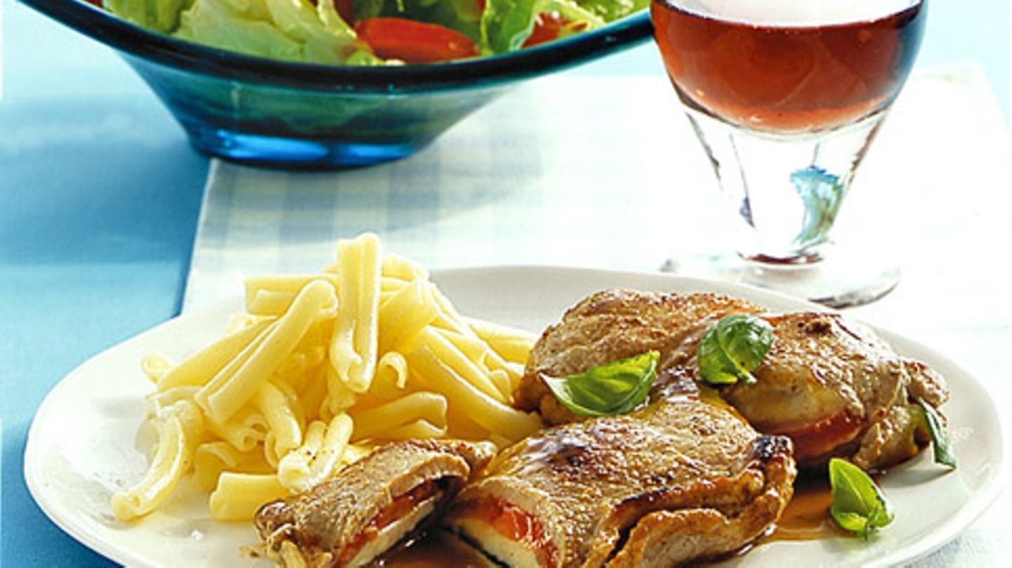 Gefüllte Kalbsschnitzel Rezept - [ESSEN UND TRINKEN]