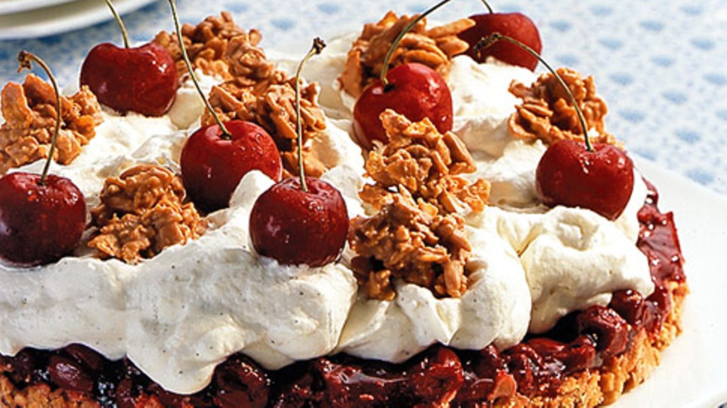 Kirsch-Crossie-Torte Rezept