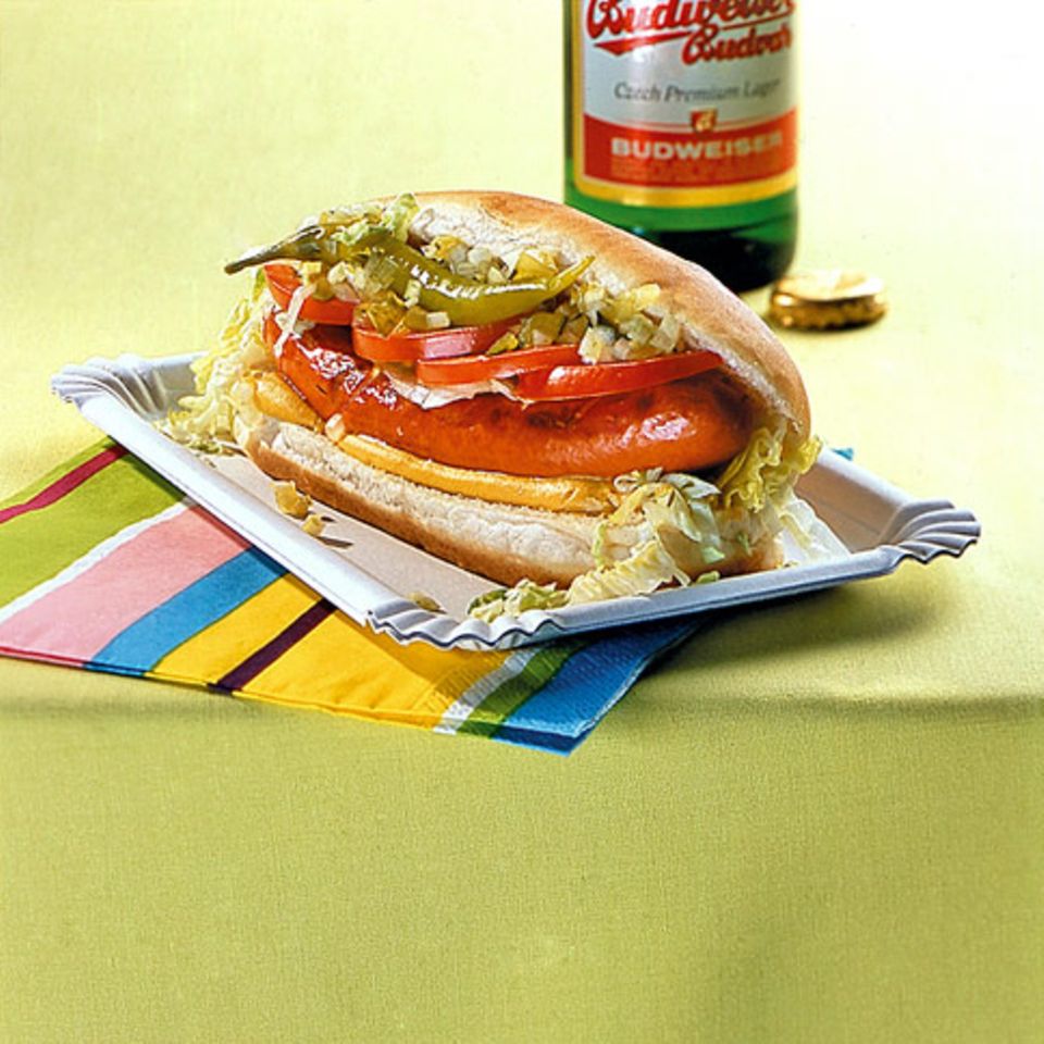 Chicago Hotdog Rezept Essen Und Trinken