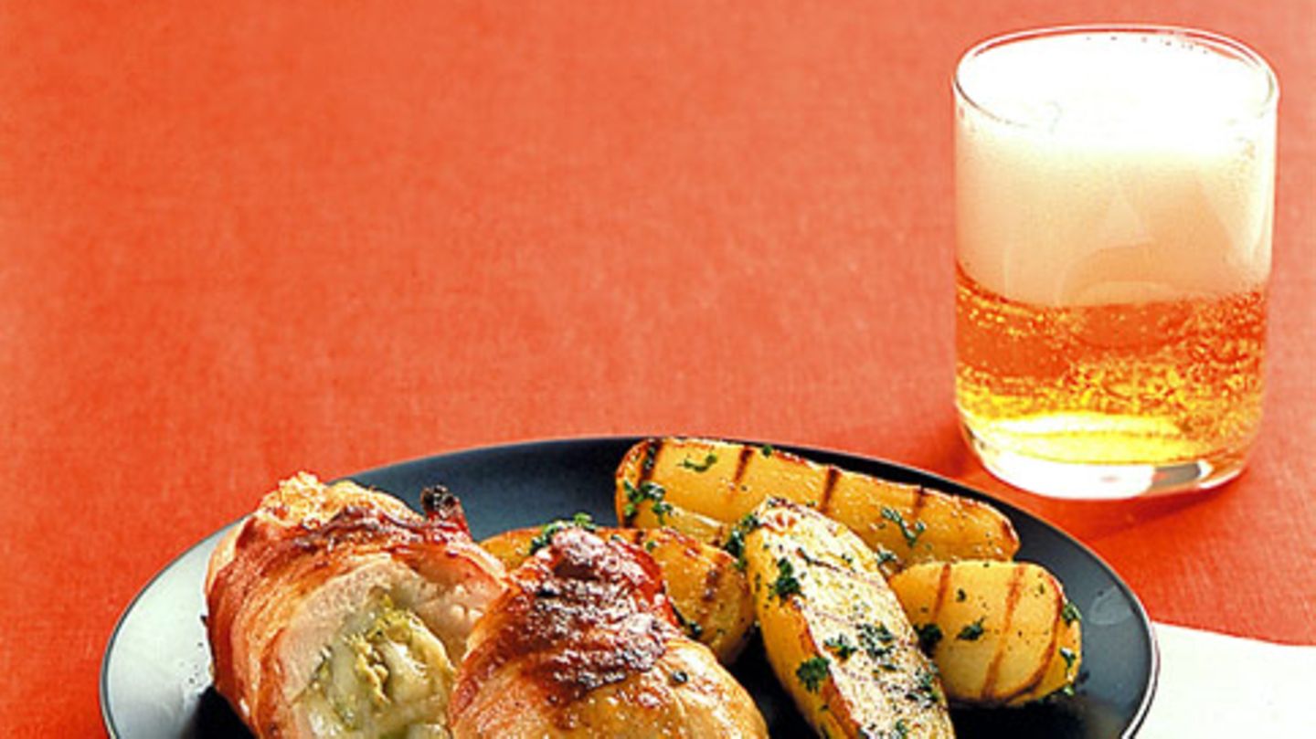 Gefüllte Hähnchenbrüste Rezept