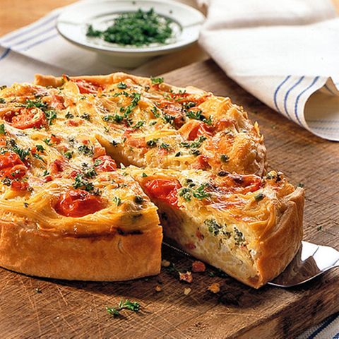 Spaghetti-Quiche