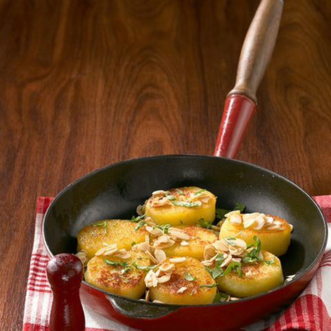 Gebratener Kartoffelkloß