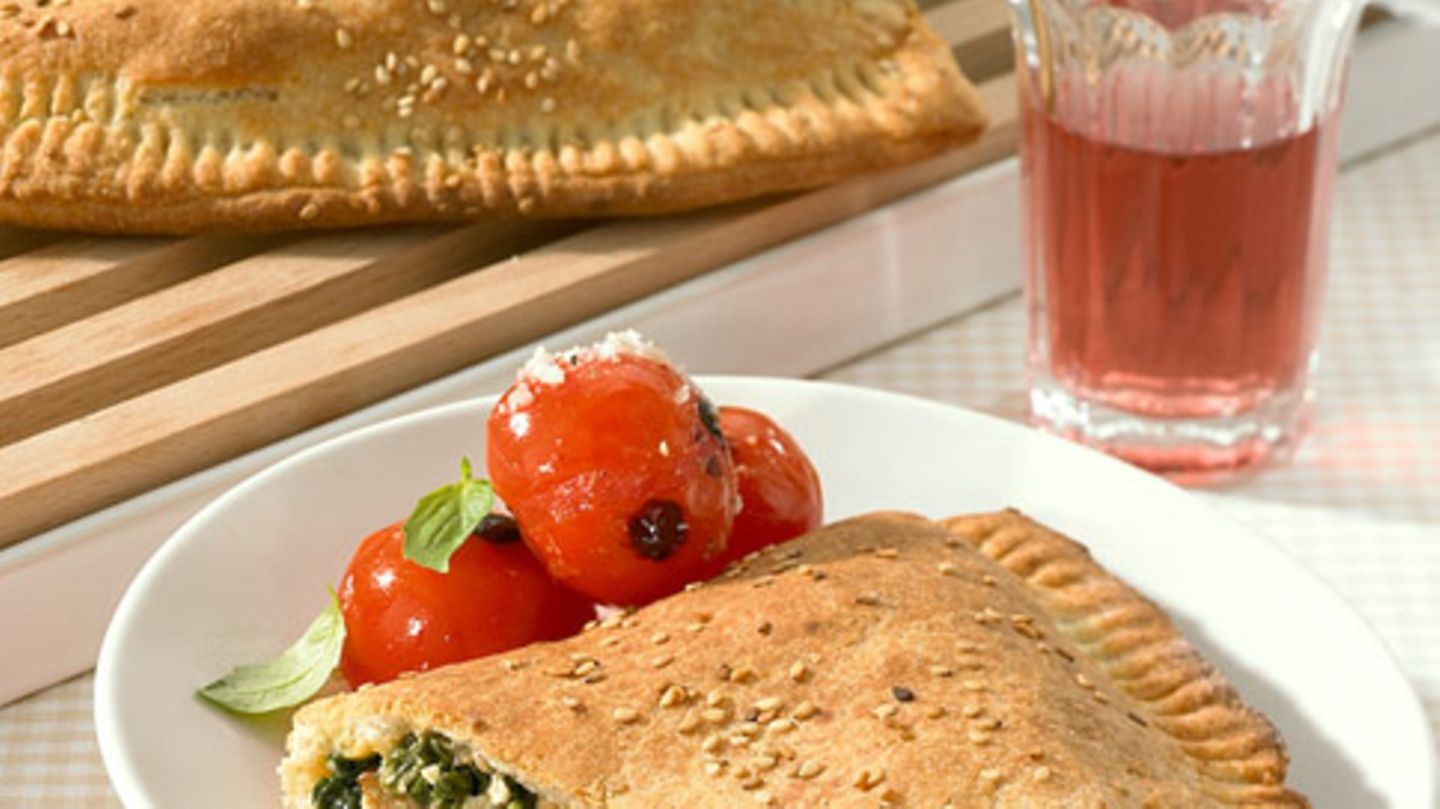 Spinat-Calzone Rezept