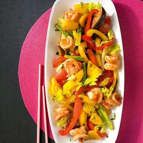 Kreolischer Wok