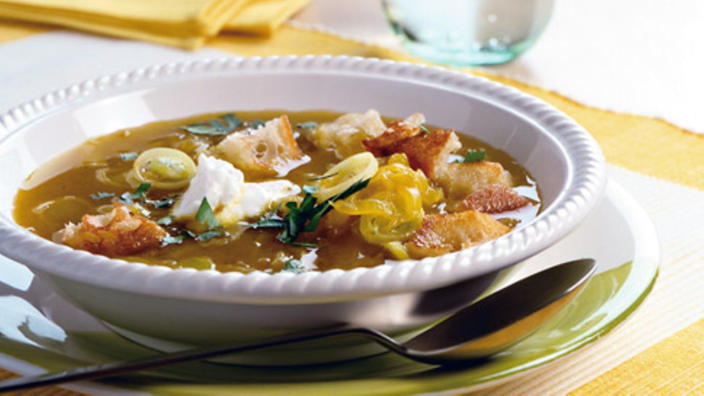 Scharfe Zwiebelsuppe Rezept