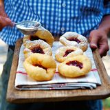 Kniekiechl mit Preiselbeeren