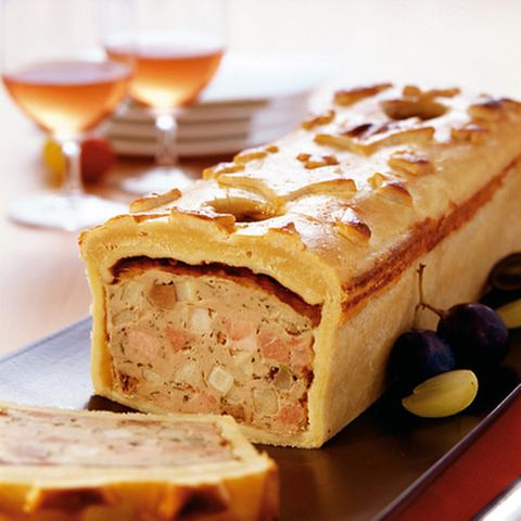 Kalbspastete mit Äpfeln