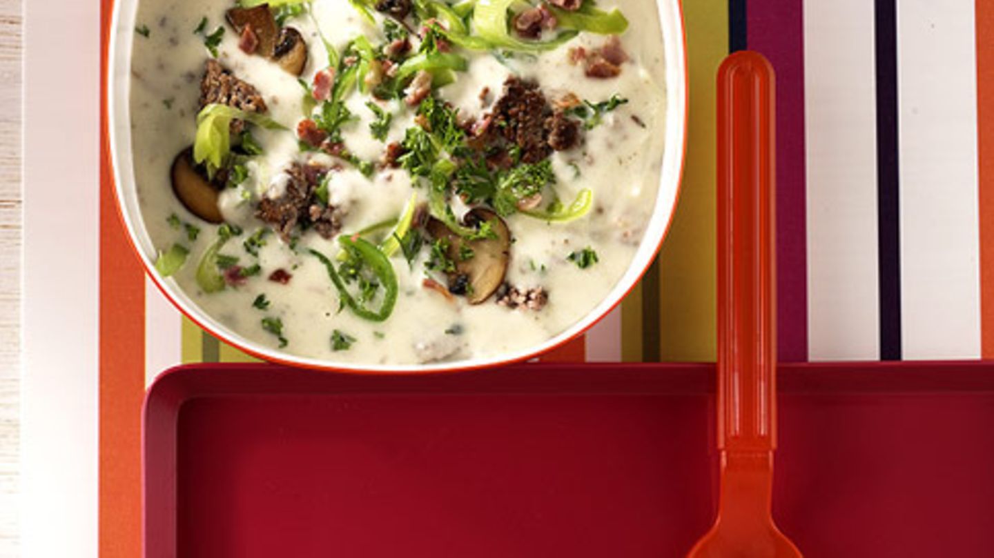 Käsesuppe Rezept