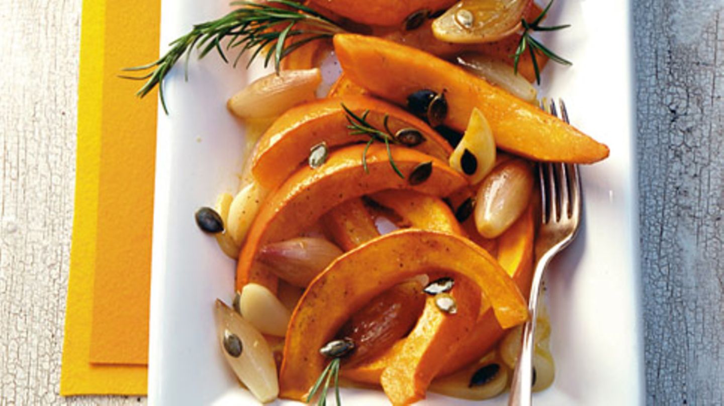Wildfrikadellen mit Kürbisspalten Rezept