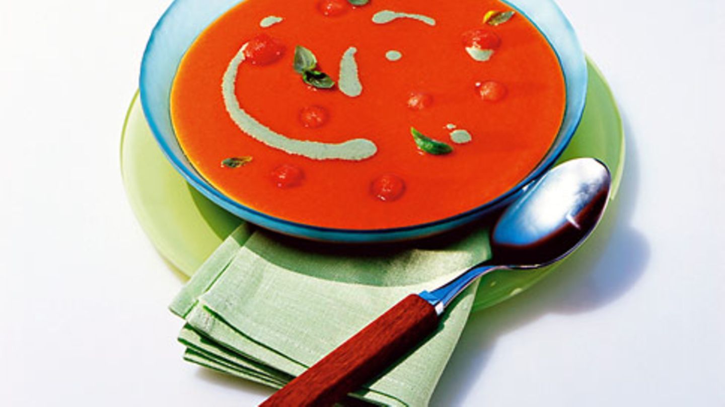 Tomaten-Melonen-Suppe Rezept