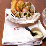 Artischockensalat mit Geflügelleber