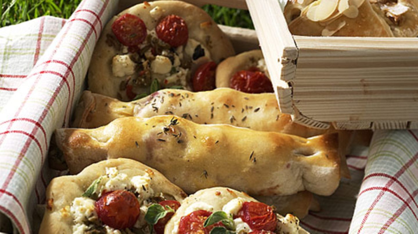 Dreierlei Hefeteile Rezept