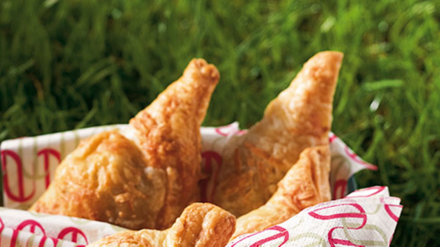 Blätterteigtaschen Rezept