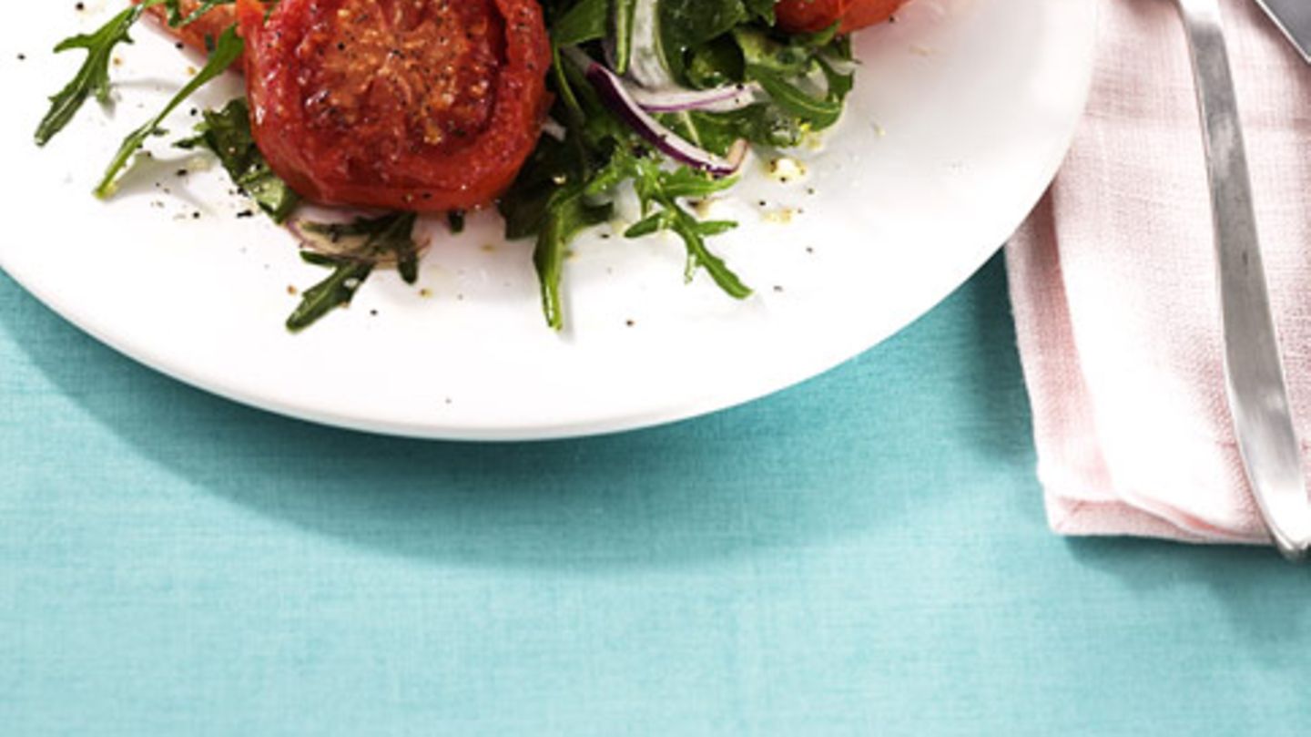 Lauwarmer Tomatensalat Rezept