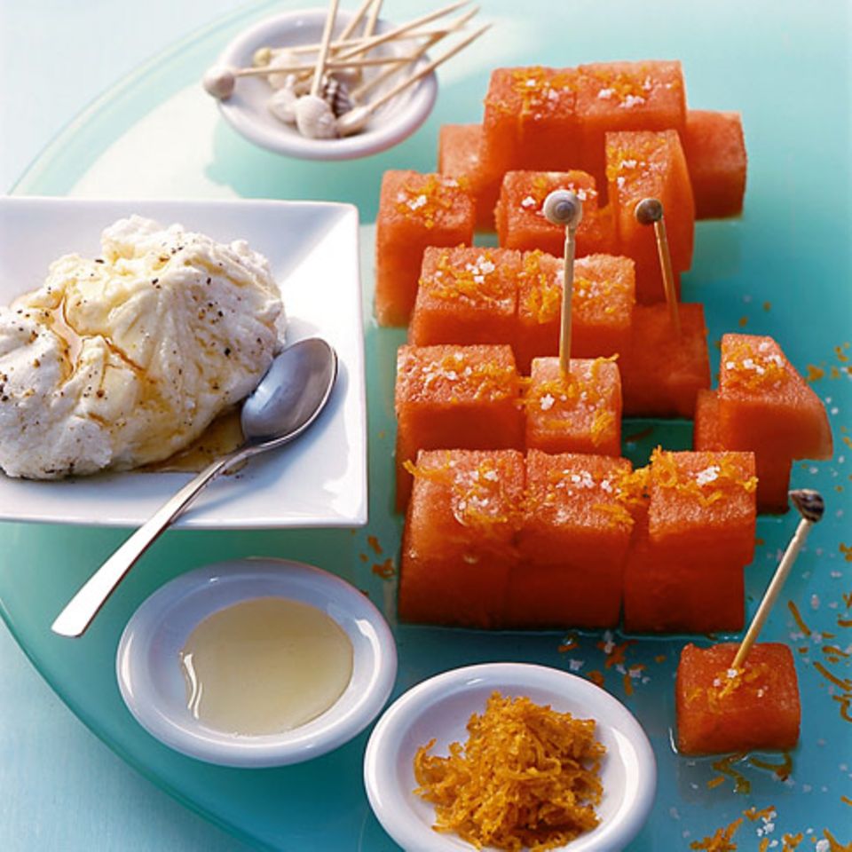 Wassermelone mit Bottarga Rezept - [ESSEN UND TRINKEN]