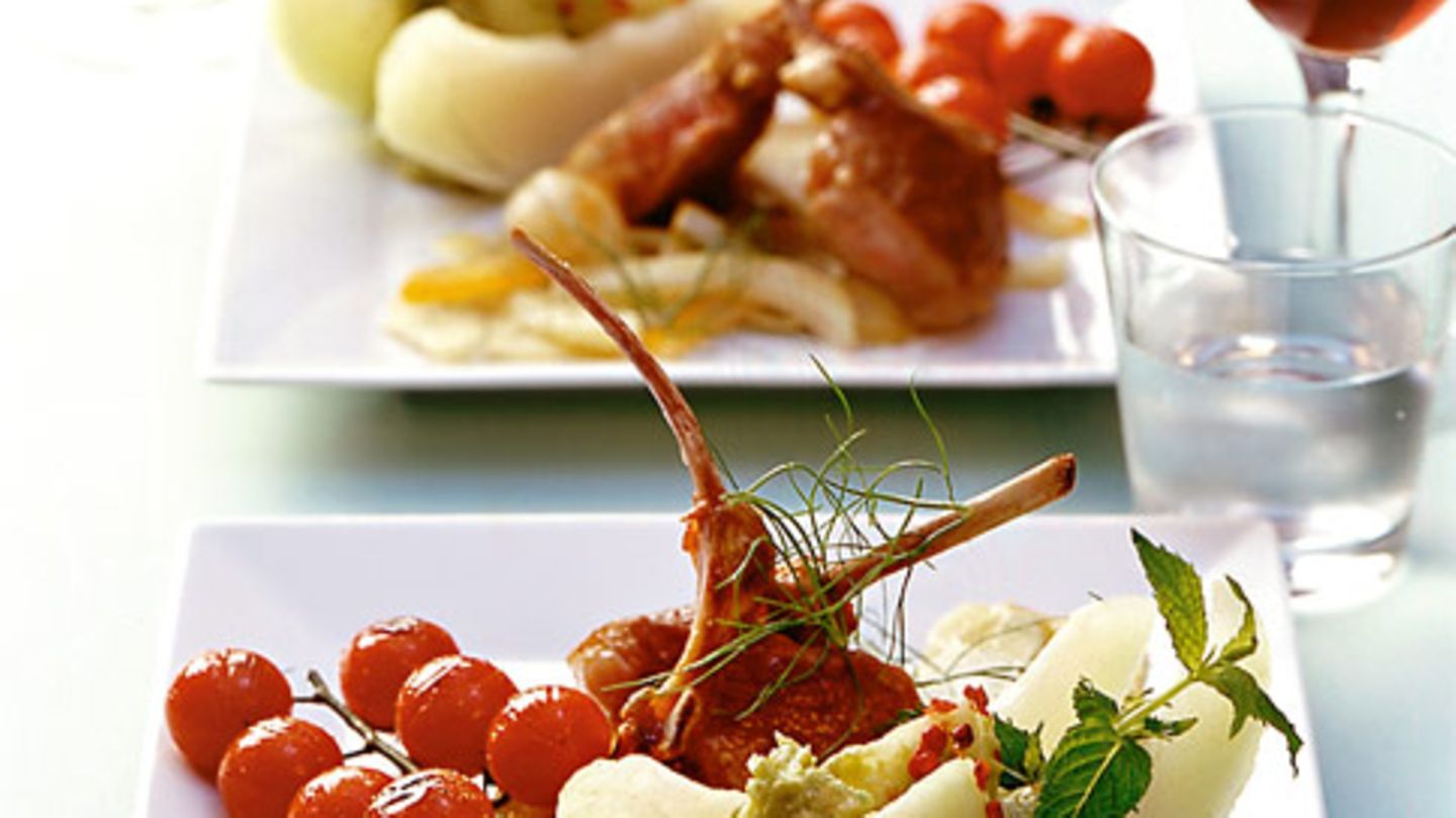 Melone mit Avocado-Salsa Rezept