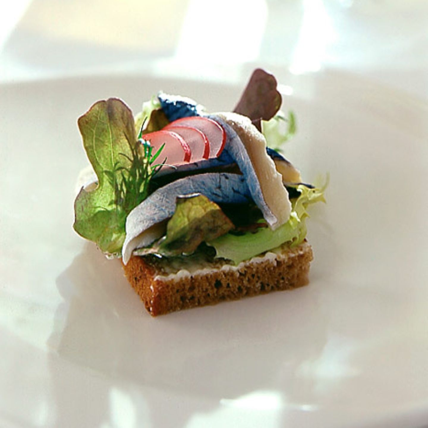 Smörgås mit Bismarckhering