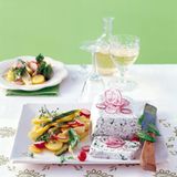 Bibbeleskäs-Terrine mit Spargelsalat