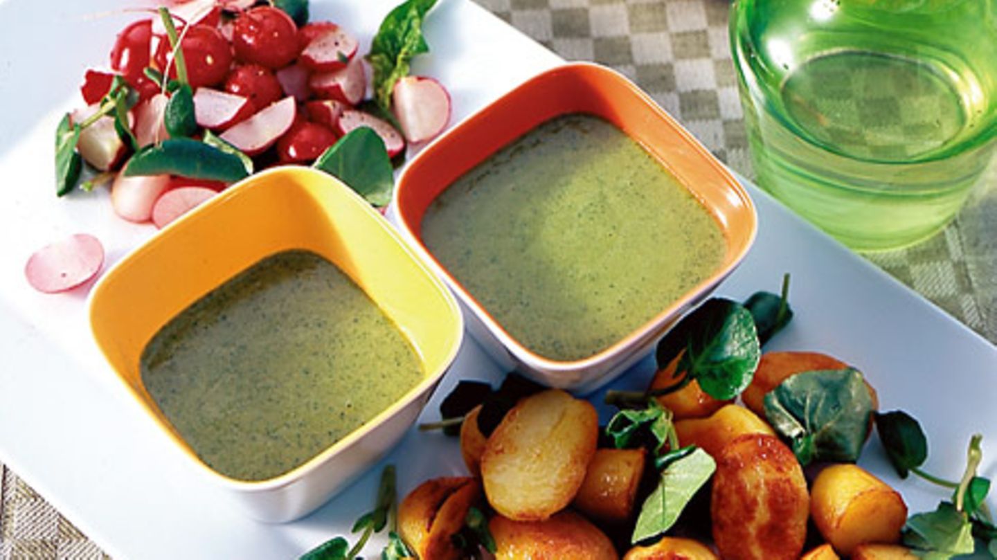 Radieschensalat mit Kressekartoffeln Rezept