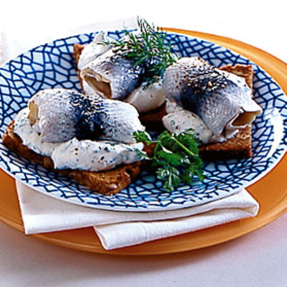 Ricotta-Rollmöpse