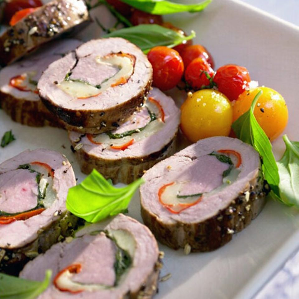 Schweinefilets mit Pecorino