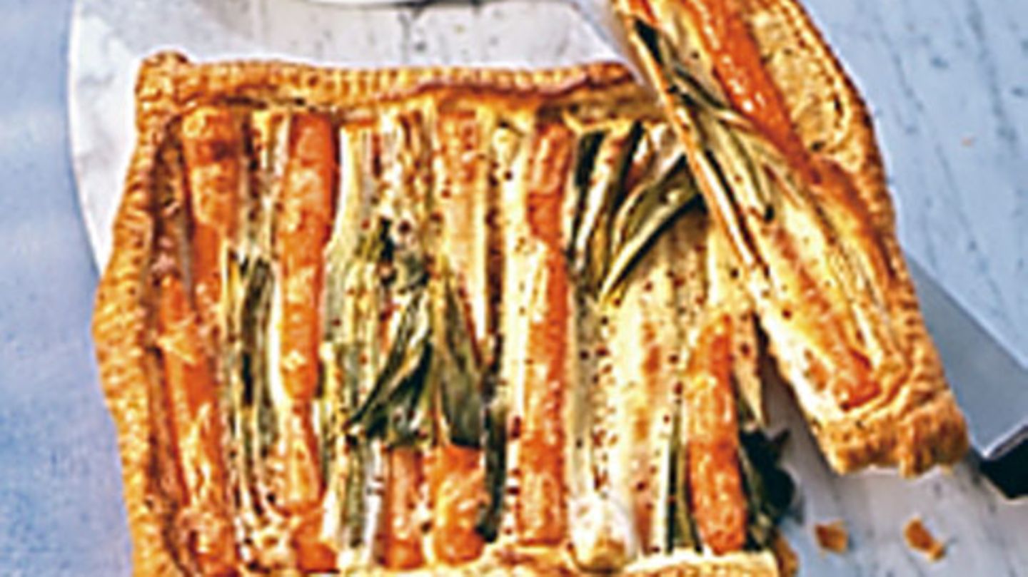 Möhren-Tarte Rezept