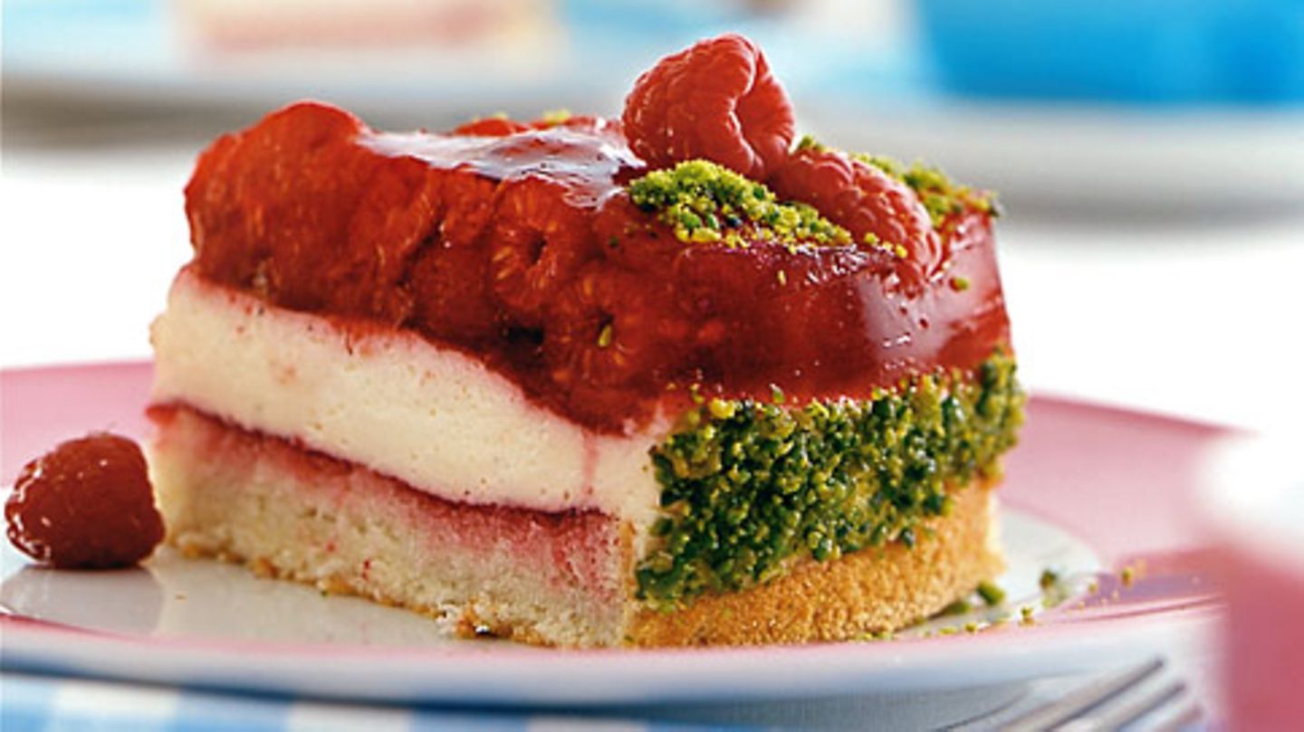 Kleine Vanille-Himbeertorten Rezept