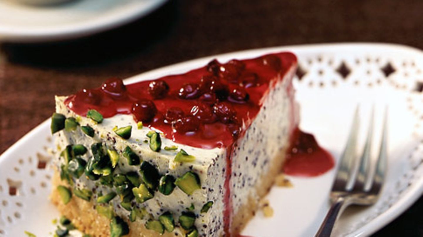 Mohn-Cheesecake Rezept