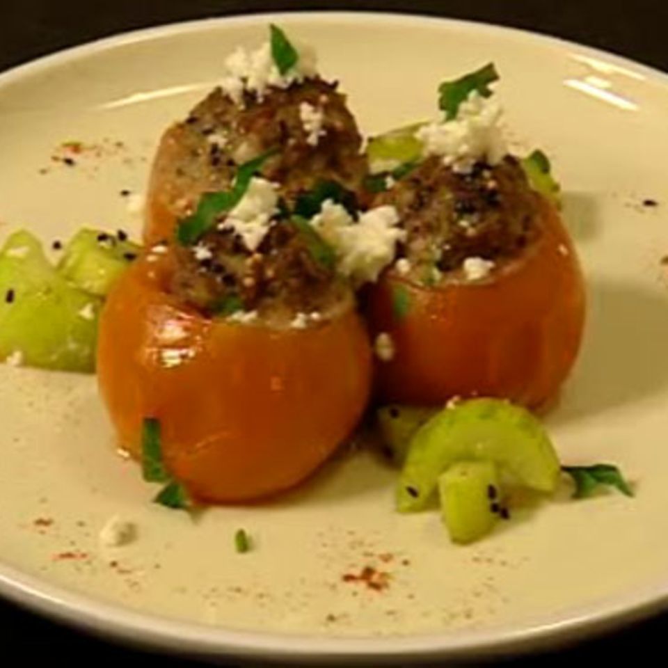 Tomaten mit orientalischer Füllung