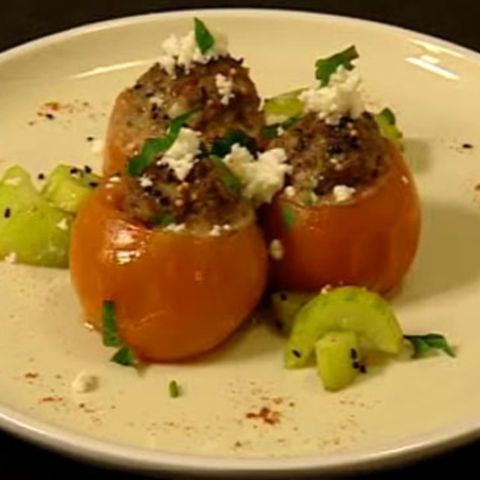 Tomaten mit orientalischer Füllung