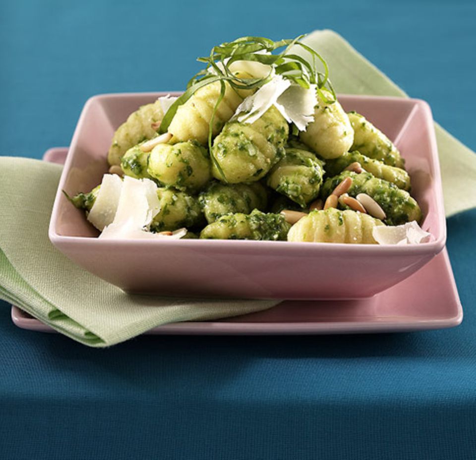 Gnocchi mit Bärlauch-Pesto Gnocchi mit Bärlauch-Pesto