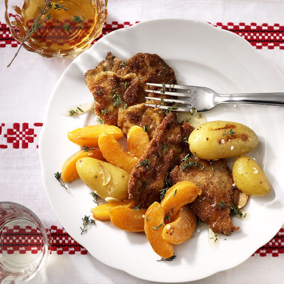 Aprikosen-Schnitzelini
