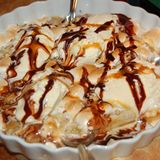 Heißes Bananasplit
