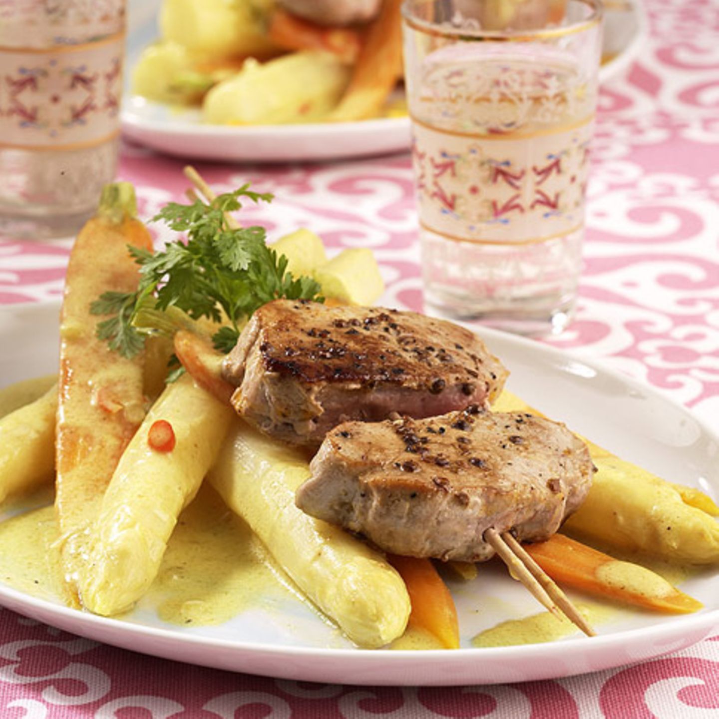 Curry-Spargel