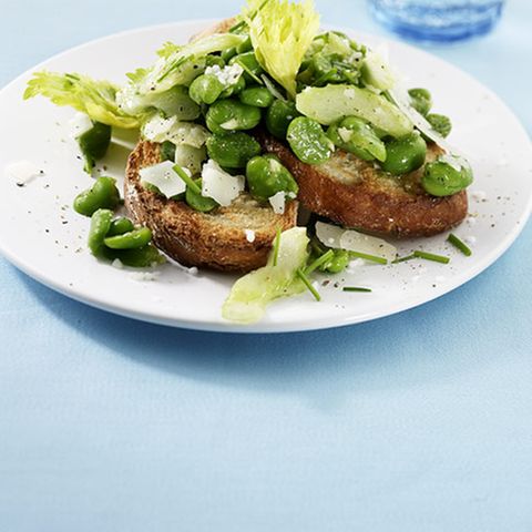 Bohnen-Bruschetta