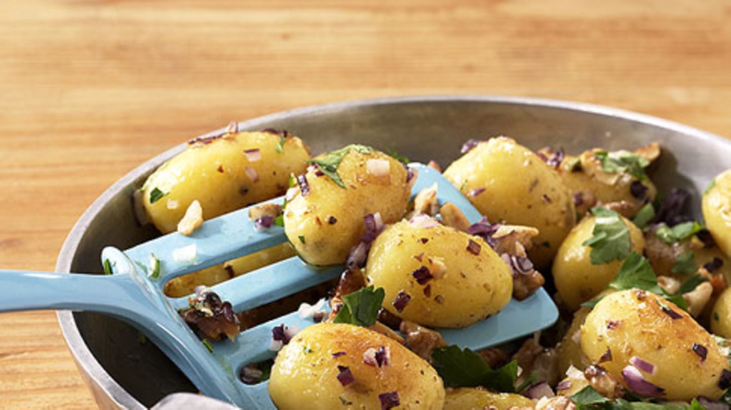 Walnuss-Bratkartoffeln Rezept
