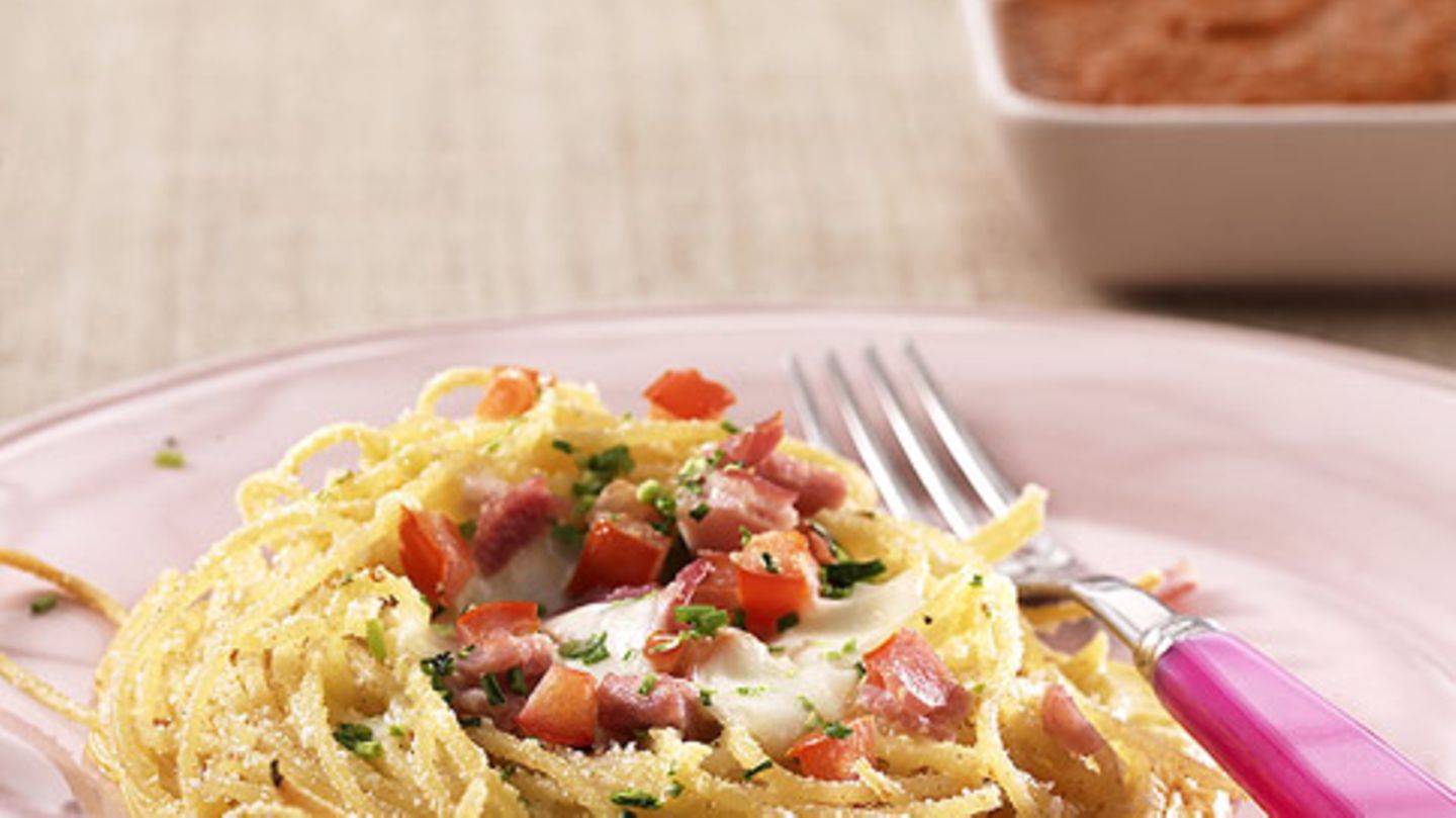 Spaghetti-Nester Rezept - [ESSEN UND TRINKEN]