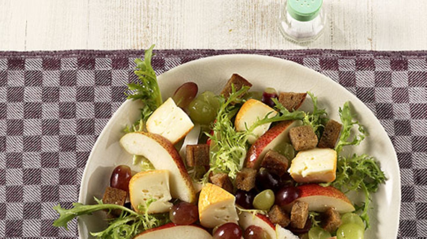 Herbstsalat Rezept - [ESSEN UND TRINKEN]