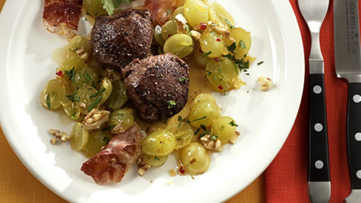 Reh mit Trauben-Chutney Rezept