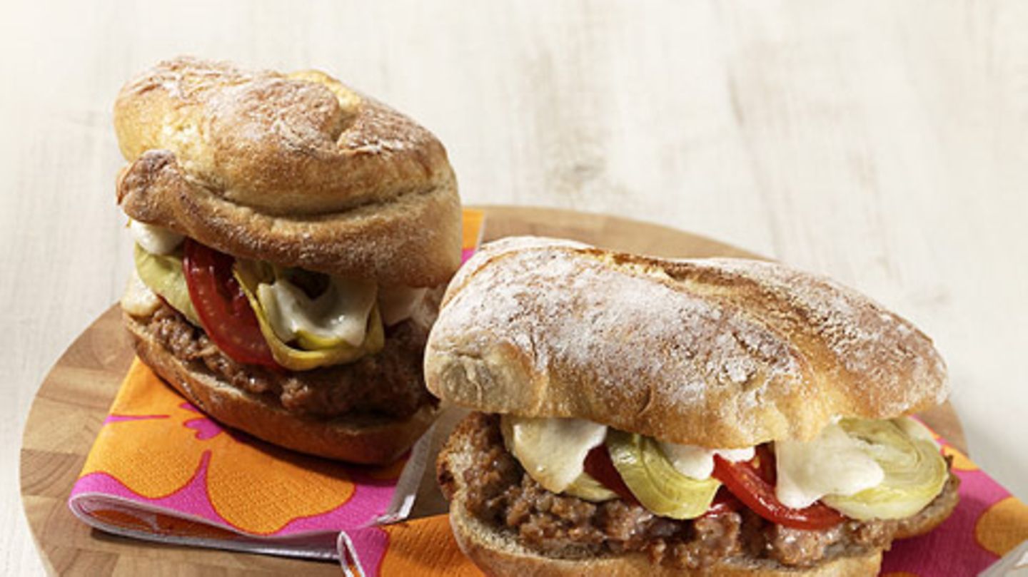 Mett-Ciabatta Rezept